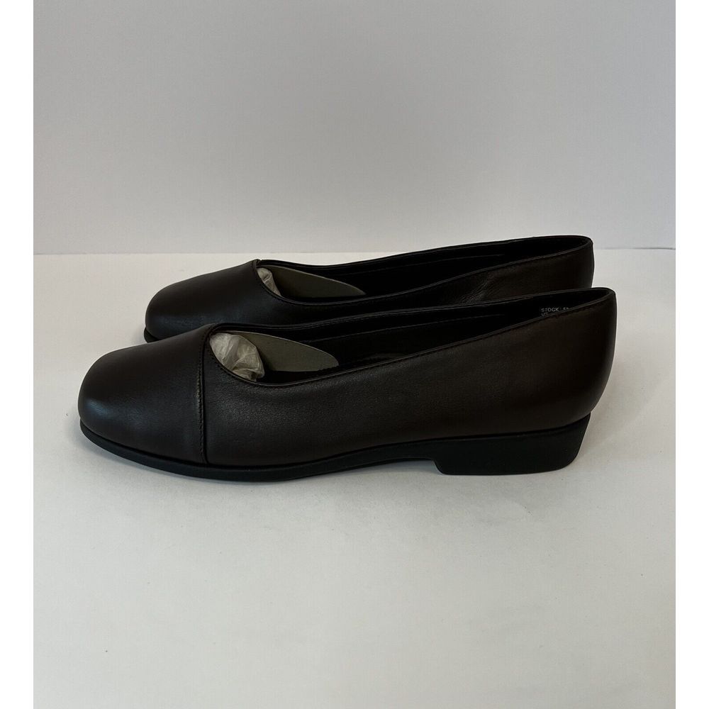 Hush Puppies Isis Brown Nappa Flat closed toe slip on US 8.5/EU 39/40 - Picture 4 of 15